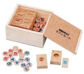 Juguete educativo de siete cartas Heiwa Kougyou