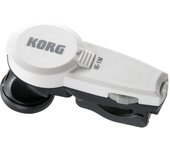 Metrónomo KORG Interpretación de instrumentos musicales Práctica personal 200 horas de funcionamiento continuo Perfecto para trotar y caminar Estuche incluido blanco