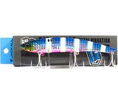 Señuelo de hundimiento Jackall Big Backer 128 Metal Vibe de 44 gramos, color azul y rosa GS (8228)
