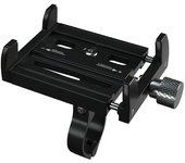 Soporte para teléfono para bicicleta y motocicleta, soporte para teléfono para bicicleta de aleación de aluminio, compatible con iPhone 13, 12, 11, etc., y otros teléfonos, soporte para GPS de 4 a 6,5 ​​pulgadas 5.5-11x8.5x3.5cm negro
