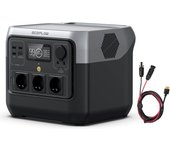 EF ECOFLOW RIVER 2 Pro 768Wh Estación de Energía Portátil con Cable XT60i, Generador Solar con LiFeP04, 3 x Tomas de CA de 800 W