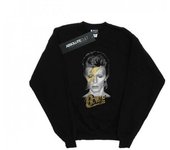 David Bowie Sudadera Aladdin Sane Gold Bolt para mujer/señoras XXL