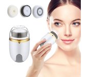 Cepillo limpiador facial 3 en 1, cepillo limpiador facial eléctrico, cepillo automático giratorio de 360 grados, herramientas de limpieza profunda para el cuidado de la piel