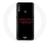 Coque pour Huawei P30 Lite Stranger Things Affiche Logo Joyeux noël