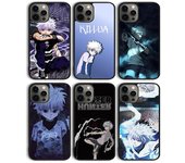 Funda de teléfono Killua Hunter X Hunter para iPhone 11 12 13 14 Pro Max Mini Funda para iPhone X XS Max XR 5 6 7 8 Plus Coque iPhone 6plus