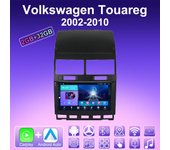 Radio de coche 2 DIN Android Carplay para Volkswagen Touareg 2002-2010, reproductor multimedia, unidad principal, estéreo, navegación GPS, Bluetooth, WIFI, 2 + 32 GB 1+16GB