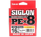 Sunline Línea PE X8 Siglon 150M PE 1 16LB Naranja (1885) naranja