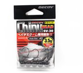Decoy SV-30 Jig Head Chinu Head Gancho resistente tamaño 2, 1/8 oz (2372)