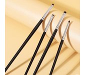 Pinceles ultrafinos para sombras de ojos, pinceles de precisión para delineadores de ojos en gel, pinceles para difuminar maquillaje, cosméticos ST28