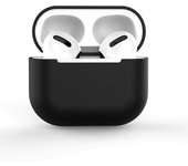 Funda de silicona negra suave para AirPods 3 - Protector de auriculares de Hurtel