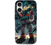 Coque Iphone 16 izuku Midoriya, Deku, one for all, my hero academia anime