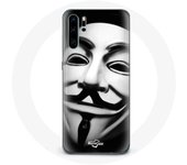 Coque pour Huawei P30 Nous sommes légion masque anonyme
