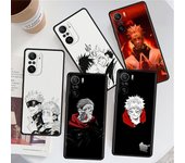 Funda para Xiaomi Redmi Note 11 9S 10 9 8 7 9A 9C 9i K40 8T 10C 9T K50 Carcasa de silicona para teléfono Lindo Jujutsu Kaisen Anime Redmi Note 10 5G