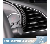 Stainless steel Car instrument dashboard display Frame Trim Cover Sticker For Mazda 3 Axela   Accessories negro