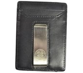 Celtic FC Cartera de cuero con clip para billetes One Size negro