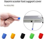 Funda protectora de silicona para soporte de pie, piezas para Ninebot ES1 ES2 ES3 ES4, accesorios para patinete eléctrico Xiaomi M365 Pro Mi3 Mi4 Pro negro