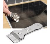 Limpiador multifunción de vitrocerámica y vidrio, raspador con cuchilla para limpieza, herramientas de cocina, cuchillo 1 set