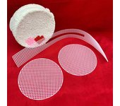 Tejer tejer hoja de malla de plástico Diy costura bolsa tejida accesorios monedero Makin