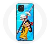 Coque pour Samsung Galaxy A03 One Piece Manga Trafalgar Law epée