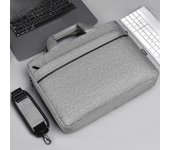 Maletín de negocios para portátil de 15,6  disponible para Apple, Lenovo y Xiaomi 14.1 inch gris claro