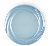 Plato de postre Le Creuset Bouquet Collection Coastal Blue Luster Day Resistente al calor Resistente al frío Apto para microondas Japonés Mother's