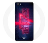 Coque pour Huawei P8 Stranger Things Logo Transparent Saison 4 Bande annonce 2022