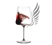 Copas de vino con diseño de RIEDEL de Austria, copa de vino de cristal de sumiller profesional, alas de Ángel, fiesta de diosa, copa de jerez Borgoña 2XClear Wings Cup 675ml