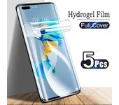5 protectores de pantalla de hidrogel para Huawei P30, P40 Lite, P60, P50 Pro, Mate 50, 20X, 30, 40, Nova 5T, 9, 10 Pro. Huawei P20 Lite puro