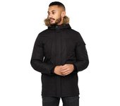 Parka Parkmoore para hombre Crosshatch XL verde oliva oscuro