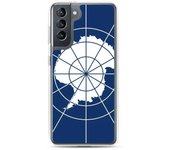 Coque Téléphone - Drapeau Antarctique - Samsung Galaxy S21 Plus - Souple - Multicolore - Diseño Único