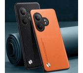 Funda de piel sintética de lujo para Realme GT Neo 6 SE, carcasa trasera de silicona mate con protección completa para Realme GT6 T GT 6T 5G For Realme GT6 negro