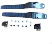 Hebillas para patines en línea, accesorios, correa para esquí, patines multifuncionales, correas fijas
