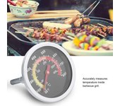 Kit de termómetro con indicador de temperatura, 2 uds., para barbacoa, parrilla, ahumador, termostato