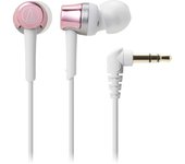 Auriculares con cable Audio-Technica PK SoundReality Pink ATH-CKR30 color rosa