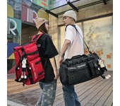 Moda gran capacidad viajes de negocios de corta distancia mochilas mochilas deportes al aire libre bolsas de fitness bolsas de viaje 51*26*28cm