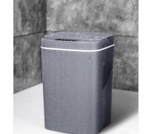 Cubo de basura inteligente de 16L, cubo de basura con Sensor automático, cubo de basura eléctrico recargable, cubo de basura para el hogar, cocina, baño blanco