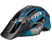 Casco de bicicleta MTB bicicleta de montaña casco de montar integrado con luz de advertencia casco de seguridad l