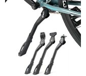 Soporte de bicicleta de aleación de aluminio fuerte capacidad de carga soporte lateral antideslizante 24 29 pulgadas soporte ajustable de altura accesorios de ciclismo para montaña M