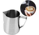 Jarra de café HILIFE de acero inoxidable para espumar leche, para café expreso, barista, artesanal, latte, taza extraíble, 150, 350, 600 y 1000 ml 1000ml