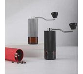 Molinillo de café manual portátil con manivela y núcleo de acero inoxidable CNC
