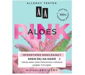 Crema de día hidratante de aloe vera y rosa con FPS 30 - 50 ml