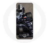 Coque pour Xiaomi Redmi Note 10 5G Formule 1 Yuki Tsunoda pilote automobile de F1 Bleu