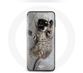 Coque pour Samsung Galaxy S9 chaton Bengal dormir