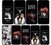 Funda para iPhone 16, 15, 14, Xiaomi Redmi Note 13, 12, 11 Pro Max, X, 10, 8, 9 XR, Samsung Galaxy S24, S23, A05, OPPO, Huawei Death Note L, Mello Lawliet for iPhone 15 Pro crudo