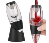 Decantador de vino profesional de rápida sobriedad para bar, fiesta, cocina, dispensador de aireador de whisky y vino tinto con filtro y base