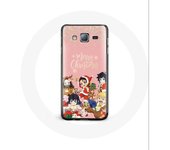 Coque pour Samsung Galaxy A3 Demon slayer merry christmas affiche Anime Manga