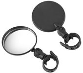 Espejo retrovisor gran angular para bicicleta con soporte de silicona 50 Single Pack