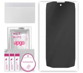 apgo Protector de pantalla mate de privacidad de hidrogel para Cubot KingKong Star, antiespía, película de hidrogel, TPU flexible y suave con capa de posicionamiento de fácil instalación