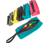 Bolsa de almacenamiento de herramientas Oxford, llave inglesa, bolsillo con cremallera, funda organizadora verde del ejército