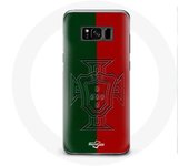 Coque Samsung Galaxy S8 portugal logo vert et rouge
